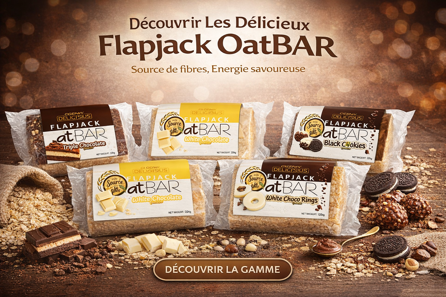 IO GENIX | OAT BAR FLAPJACK