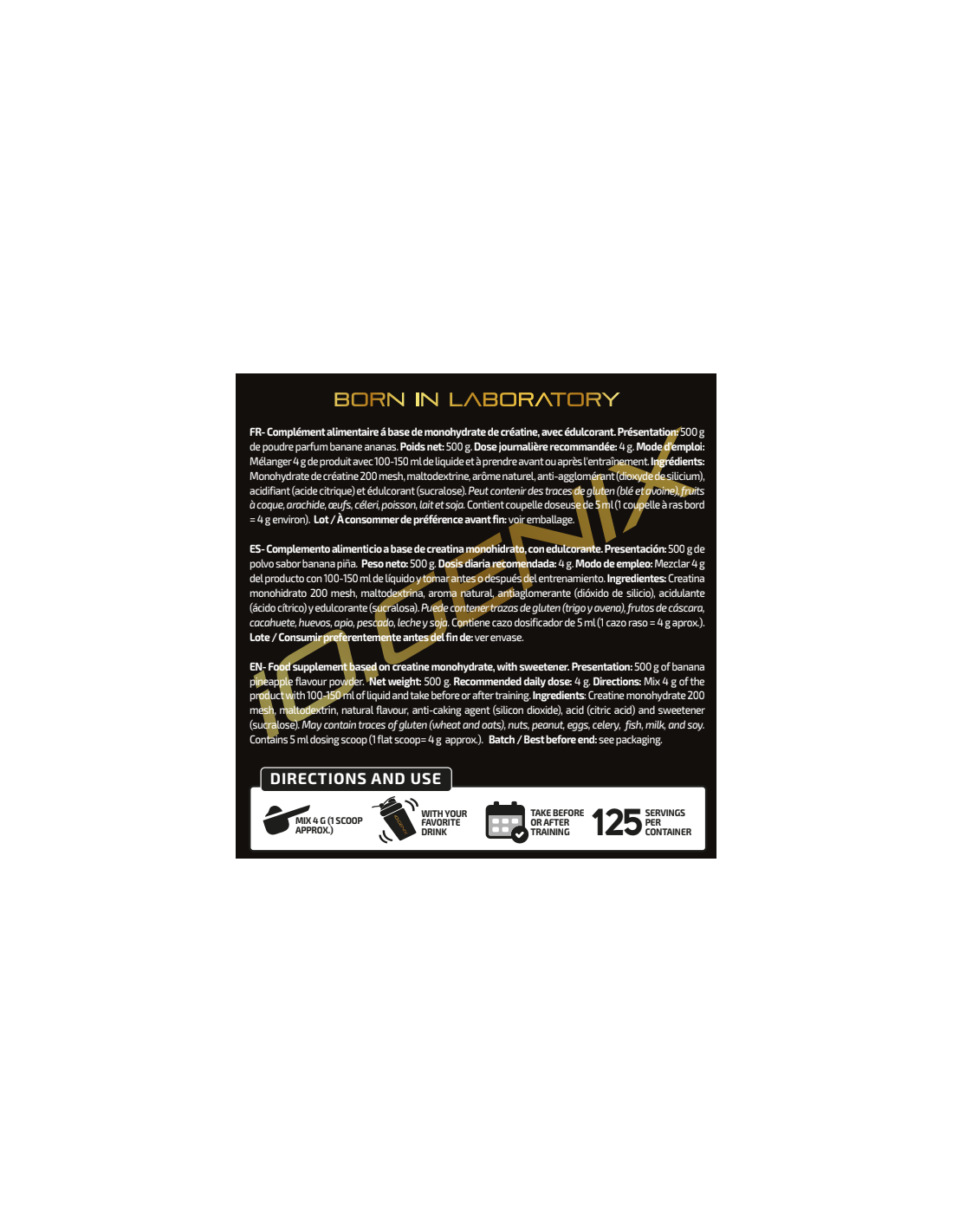 IOGENIX | CREATINE Monohydrate 100%