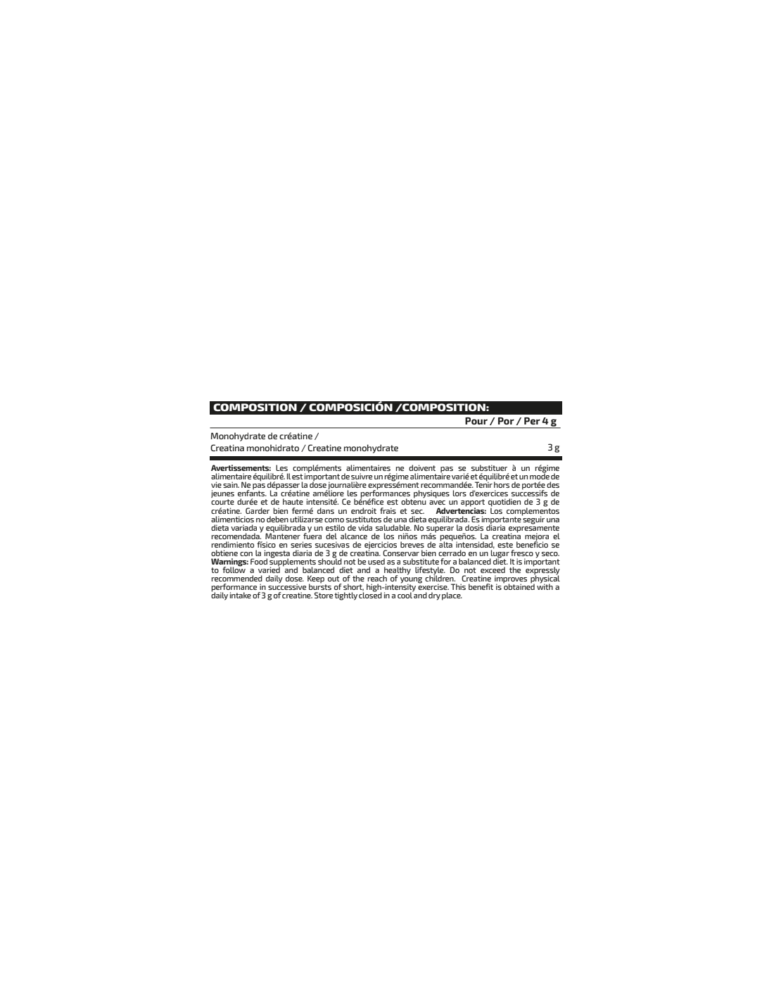 IOGENIX | CREATINE Monohydrate 100%