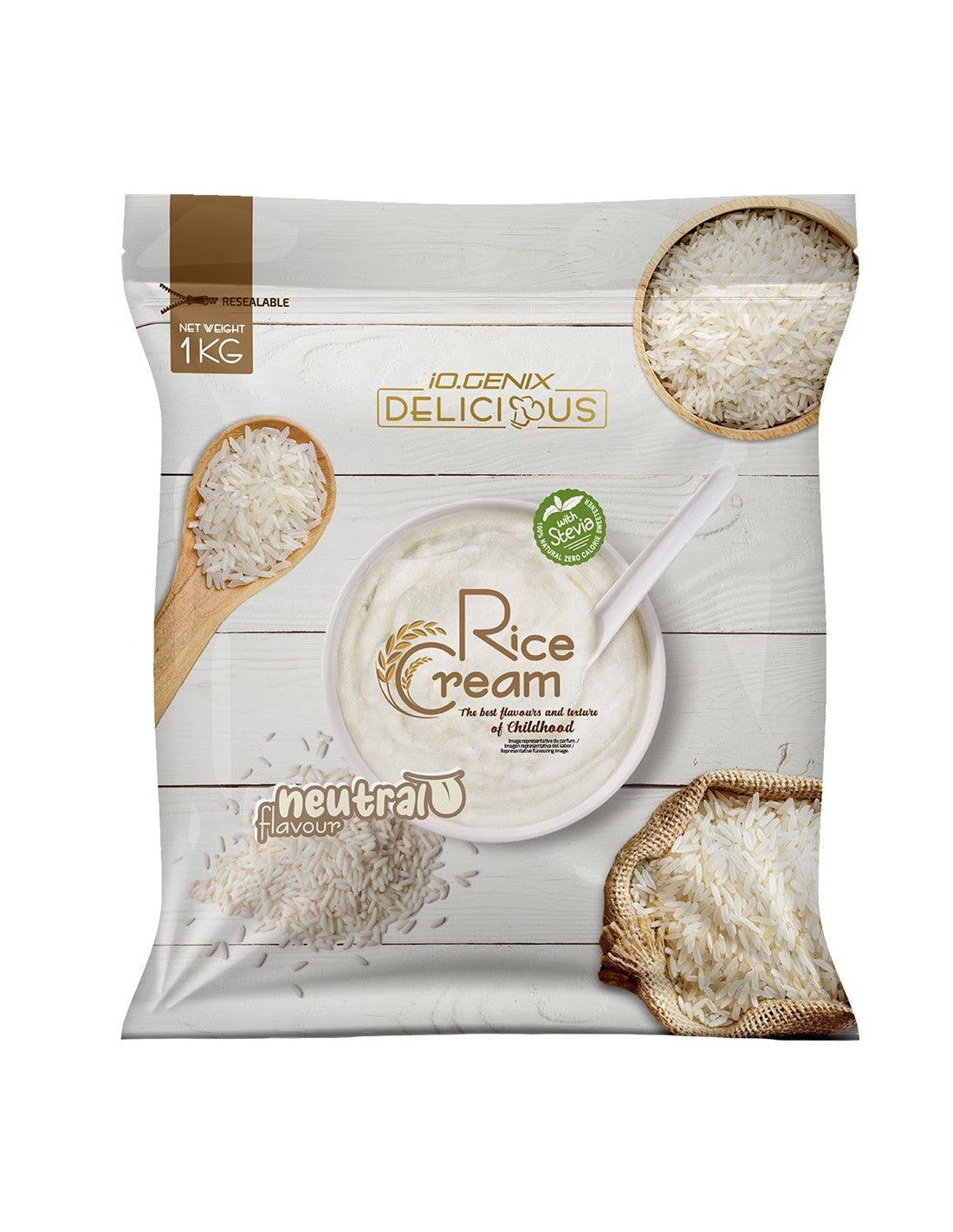 IO GENIX | RICE CREAM (Crème de riz) 1KG