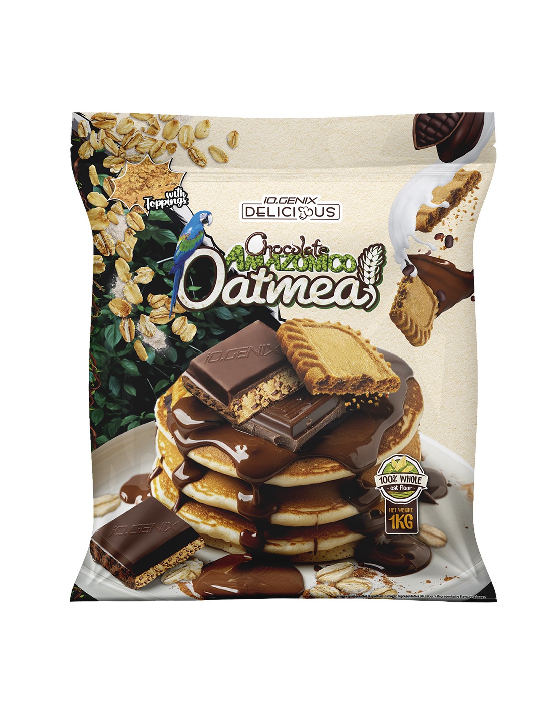 IO GENIX | DELICIOUS OATMEAL (farine d&