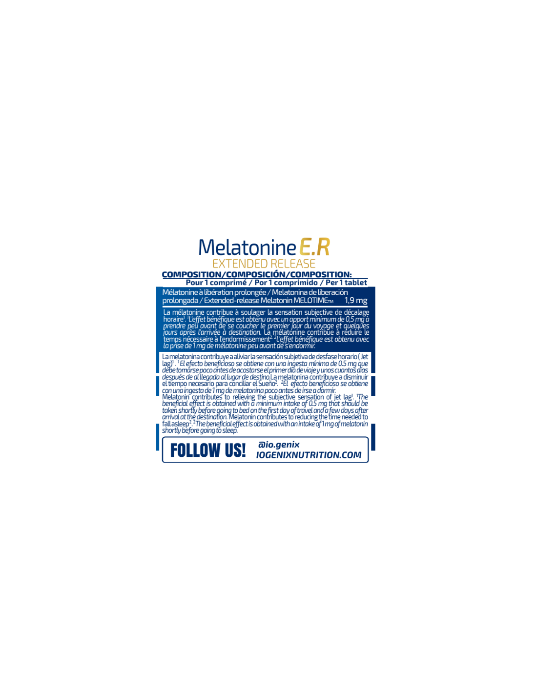 MELATONINE E.R