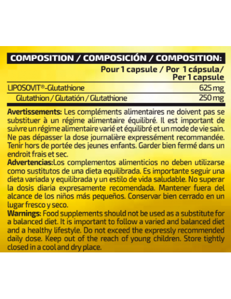 Liposomal Glutathione 60 caps