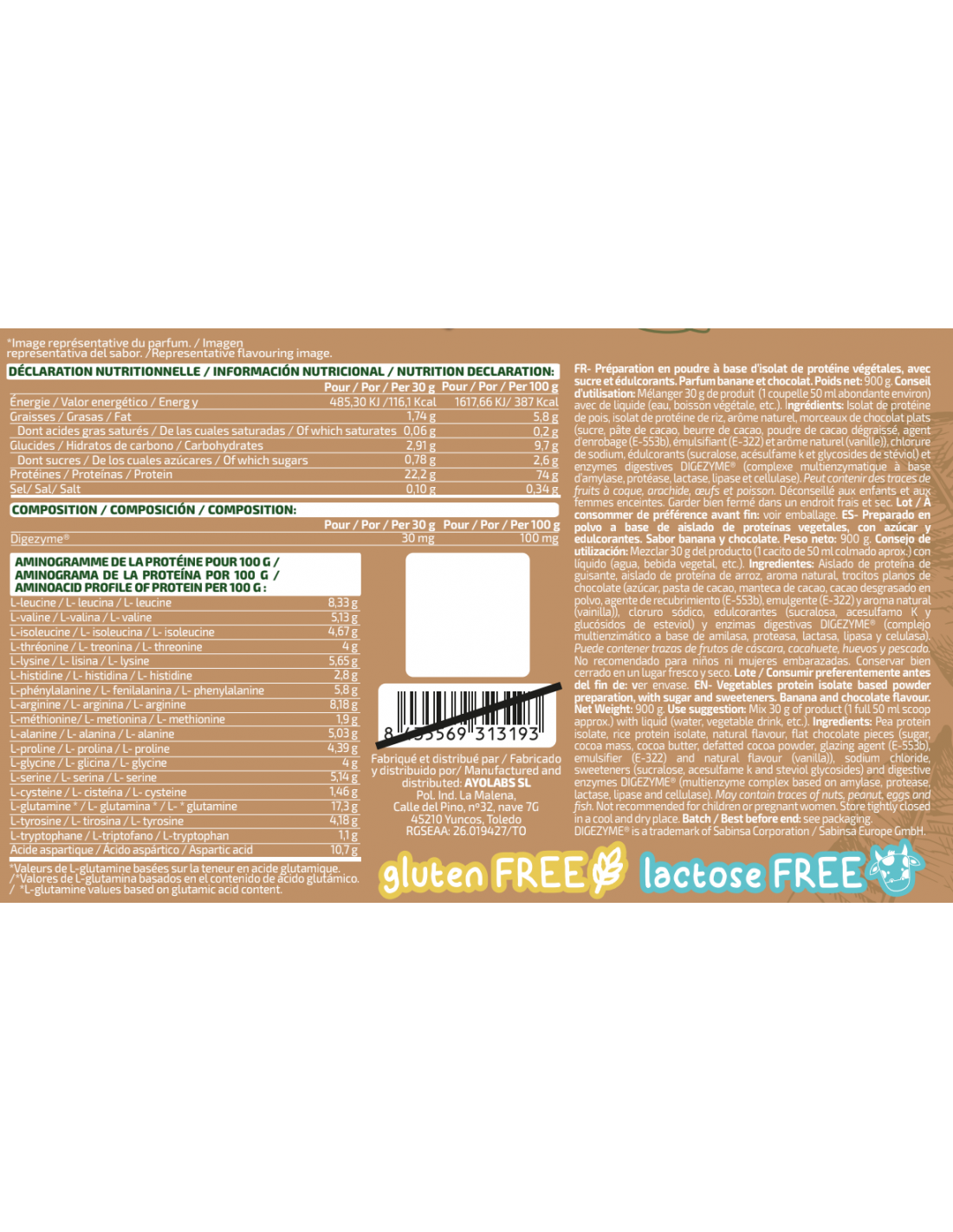 IOGENIX | VEGAN PROTEIN (Soja Free)