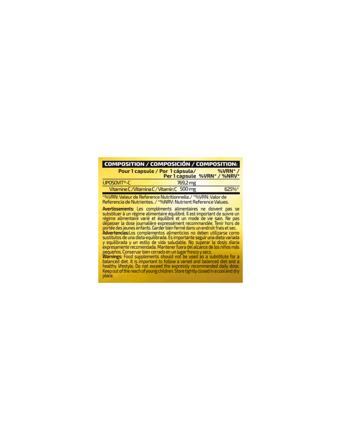VITAMIN C Liposomal