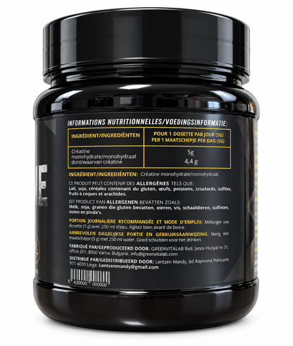 REBORN NUTRITION | CREATINE MONOHYDRATE 200 MESH