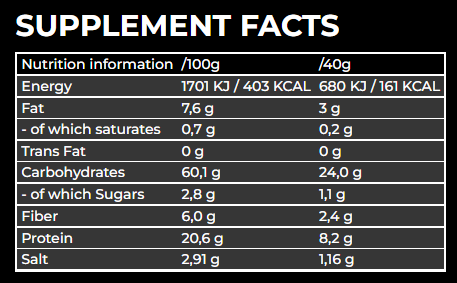 NANO PROTEIN CHIPS - 40 Gr