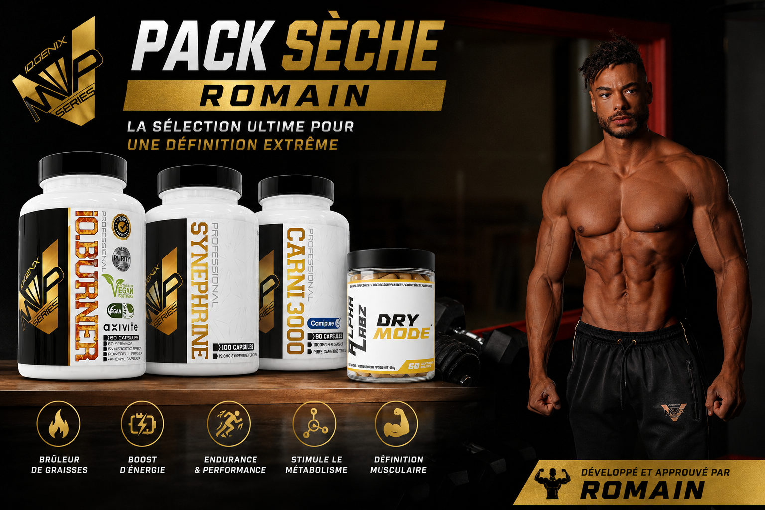 PACK SECHE ROMAIN