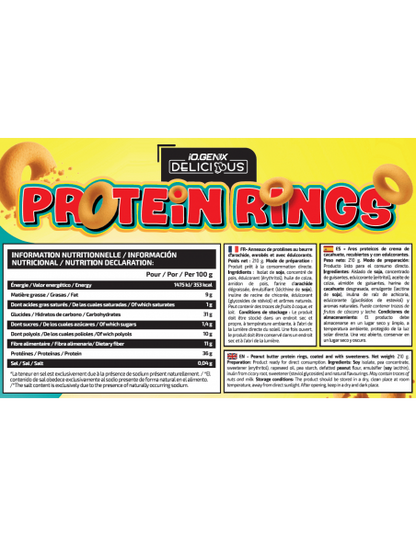 PROTEIN RINGS 210g