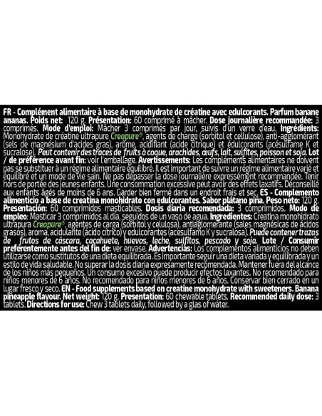 IO GENIX | CREALUXE CHEWS (MÂCHABLES) 60 TABS