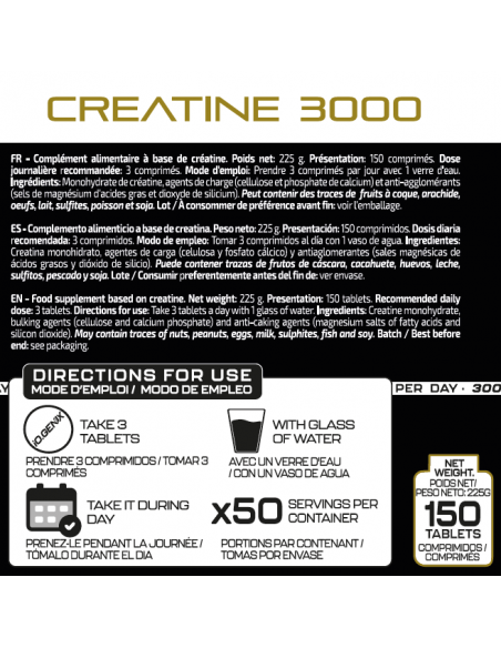 IO GENIX | CREATINE 3000