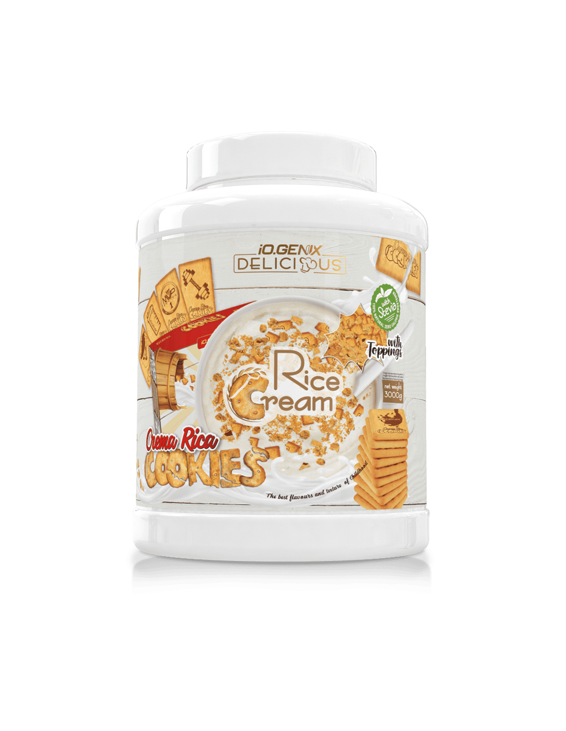 IO GENIX | RICE CREAM (Crème de riz) 3KG