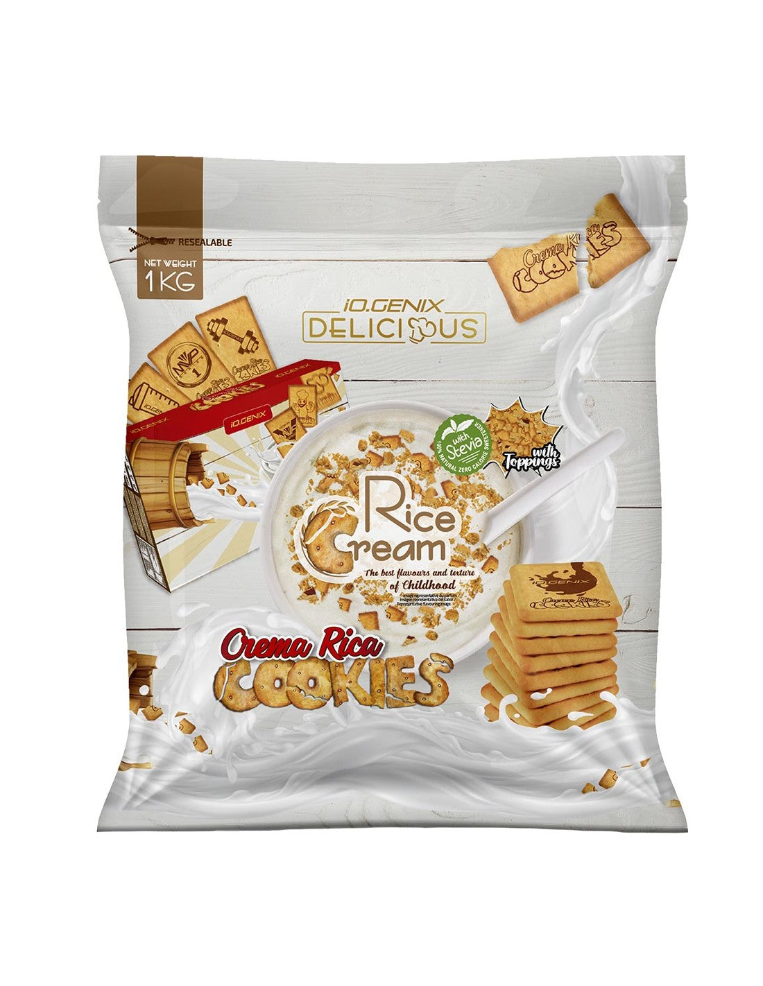 IO GENIX | RICE CREAM (Crème de riz) 1KG
