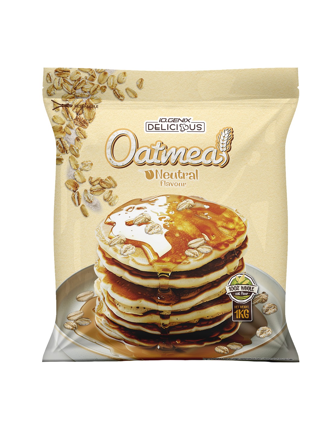 IO GENIX | DELICIOUS OATMEAL (farine d&