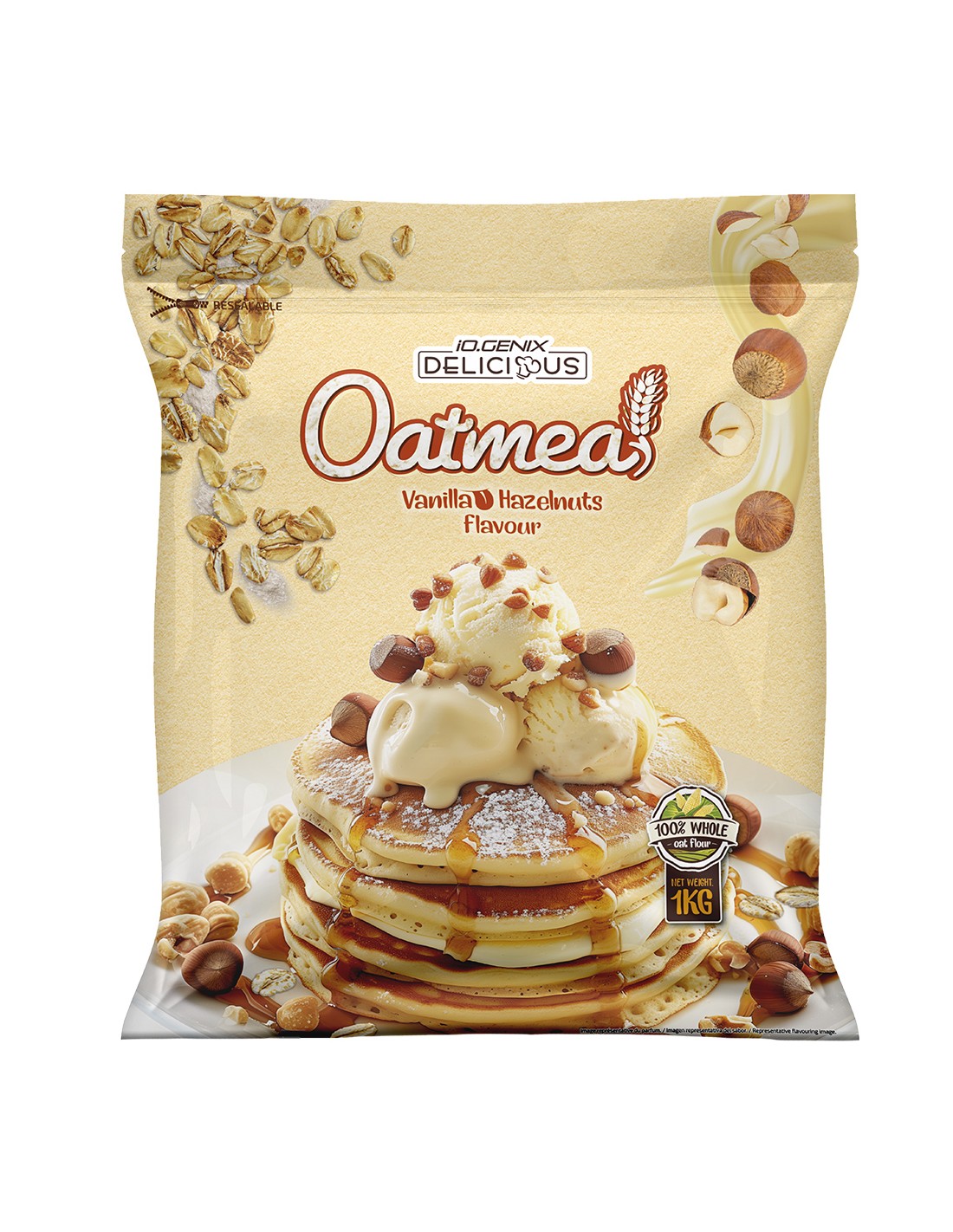 IO GENIX | DELICIOUS OATMEAL (farine d&