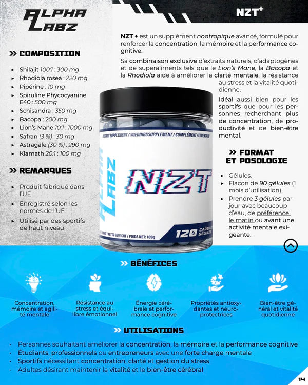 ALPHA LABZ | NZT