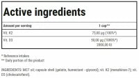 TREC | VITAMINE D3+K2 (MK7)