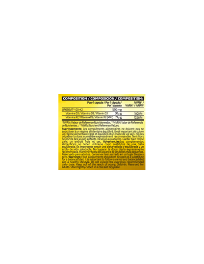 Vitamin D3+K2 Liposomal