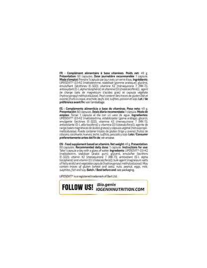 Vitamin D3+K2 Liposomal